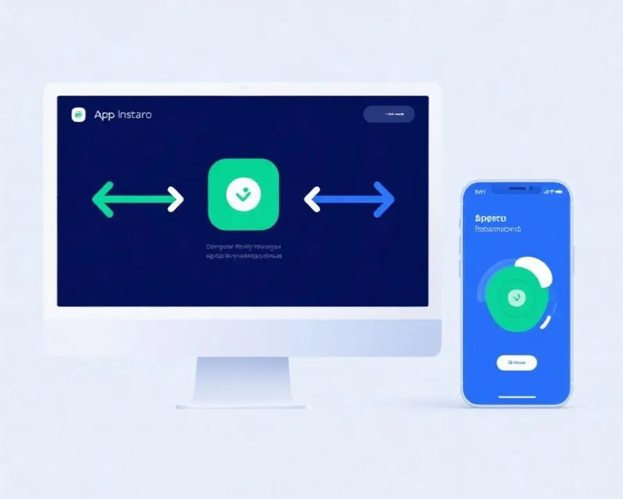 软件下载与安装流程示意图